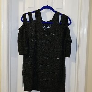 Beautiful torrid cold shoulder sweater